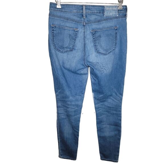 True Religion Jennie Curvy Skinny Denim Jeans Size 30 - Picture 2 of 8